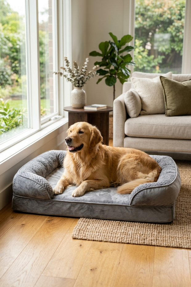 Banner image for: <h5>For Dogs </h5><p>Dog Beds & Comfort</p>