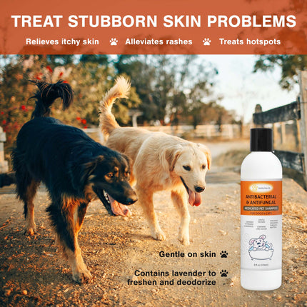 Lime Sulfur Pet Shampoo & Spray Bundle – 8 oz Set