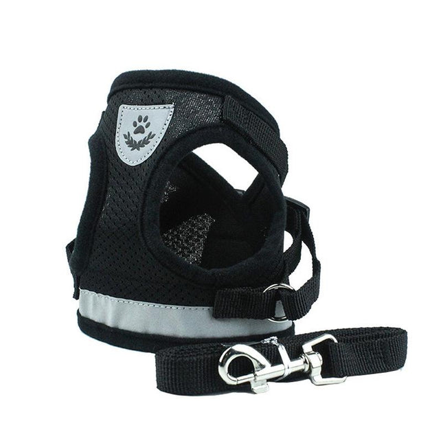 Dog Harness for Small Medium Dogs Nylon Mesh Puppy Cat Harnesses Vest